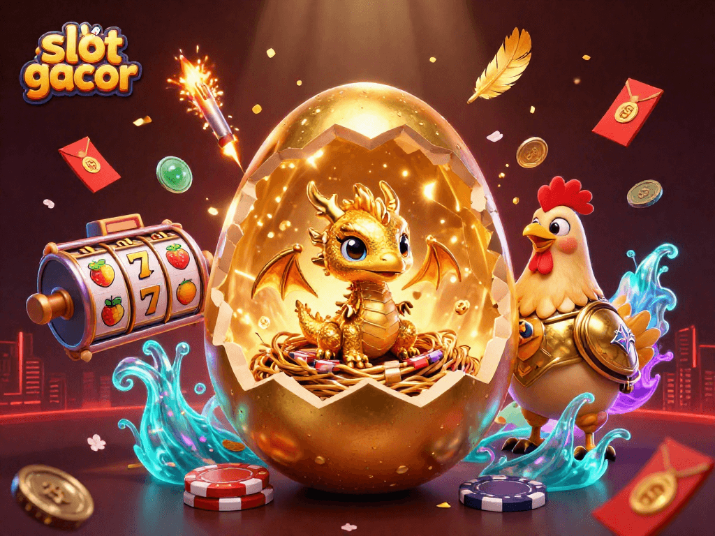 Slot gacor menghadirkan pengalaman bermain yang seru dengan karakter emas dan simbol keberuntungan.
