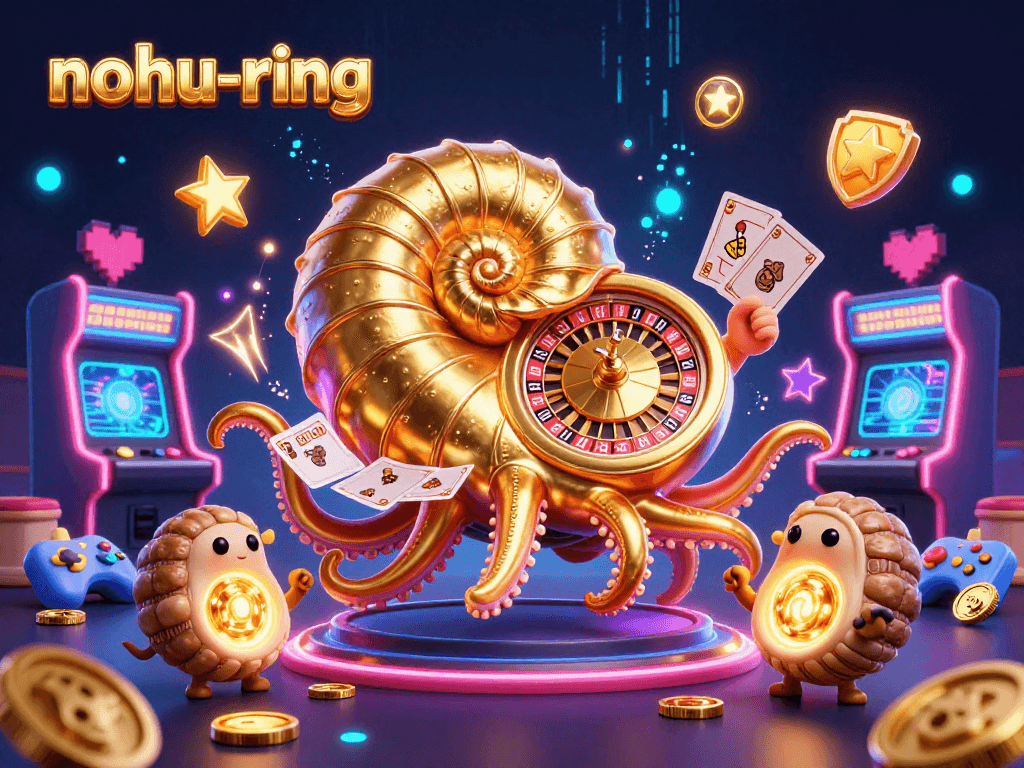 Play thrilling spins with nohu-ring while enjoying vibrant games and jackpots in this dazzling casino scene.