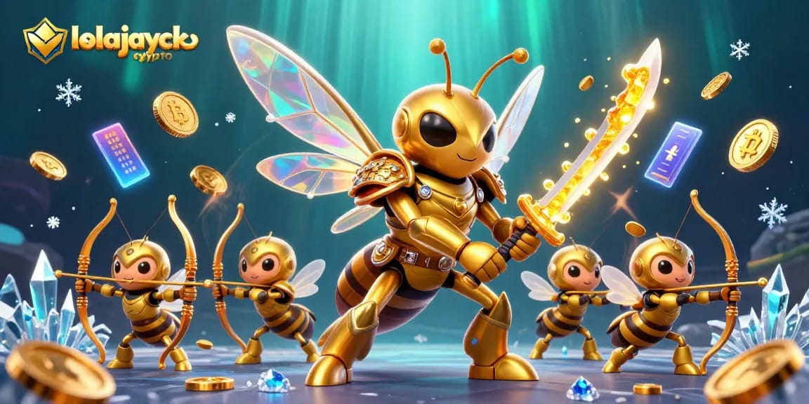 Experience the thrill with lolajack crypto in this dynamic casino scene featuring vibrant gaming elements and unique characters.