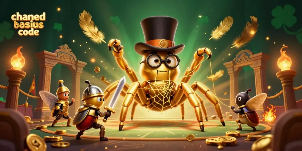Engage with the chanced casino bonus code featuring a colorful scene of characters and gaming elements.