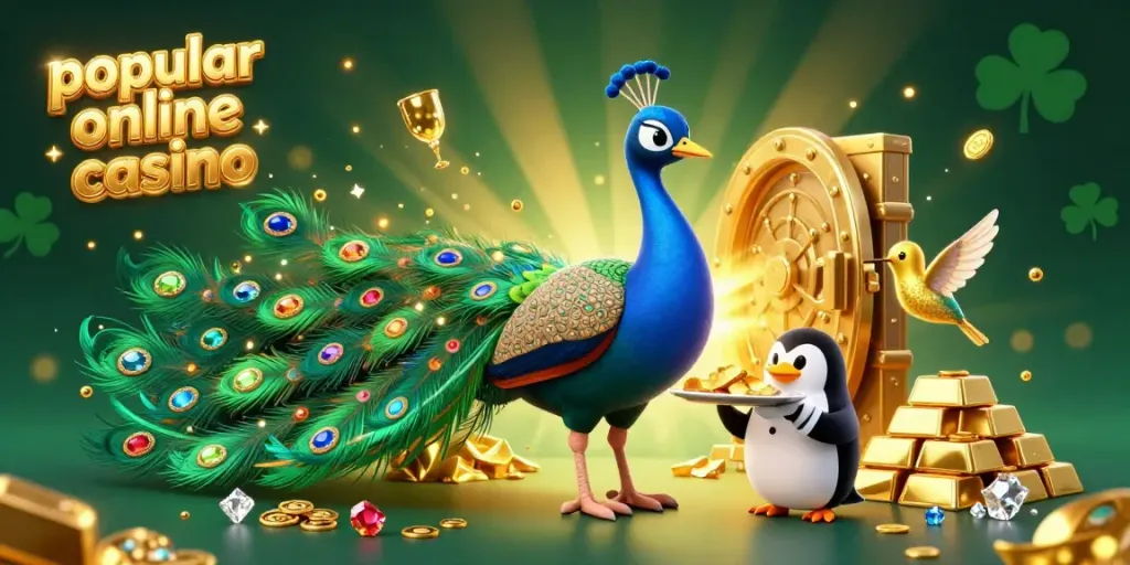 Experience wins at the popular online casino with vibrant symbols and enchanting characters.