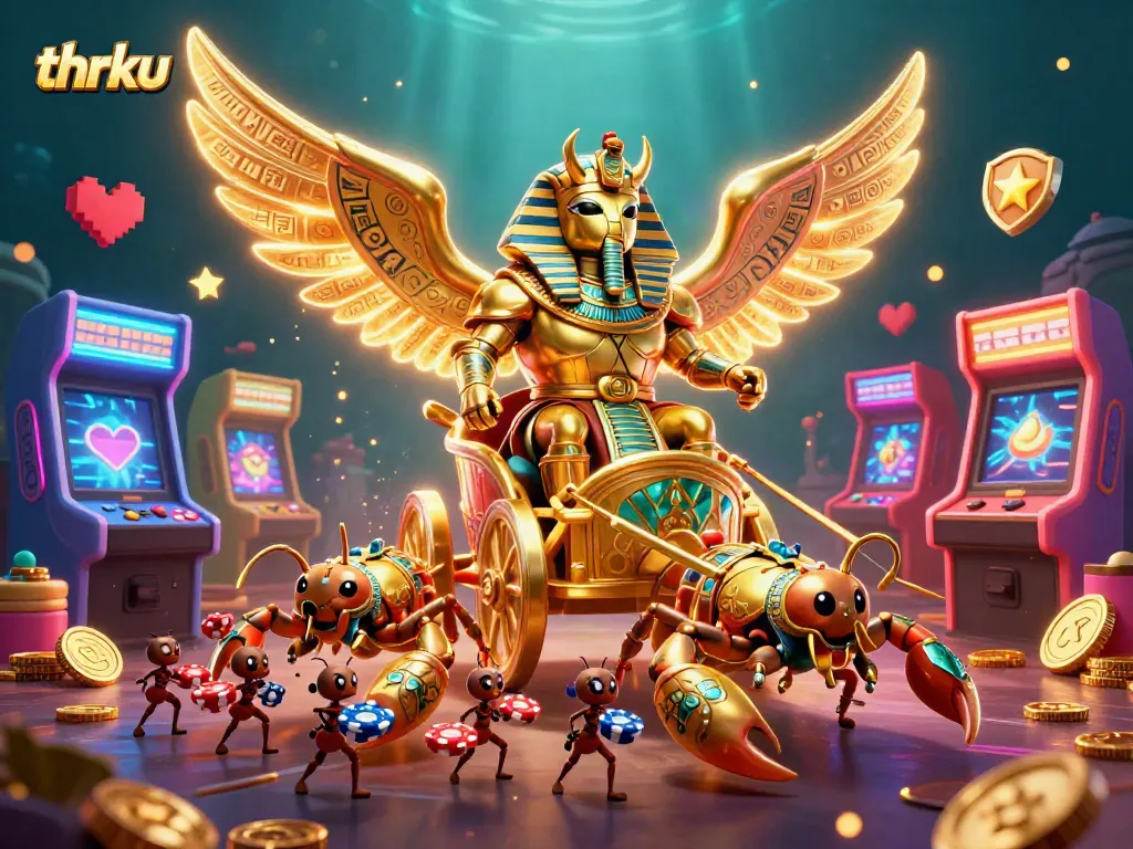 Thrku invites players to engage with vibrant casino adventures featuring dynamic 3D gaming elements.