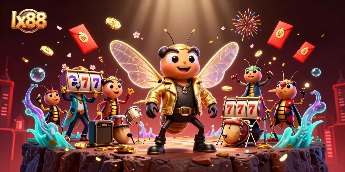 Enjoy fun and exciting gameplay experiences at lx88 with dynamic slot reels and vibrant casino elements.
