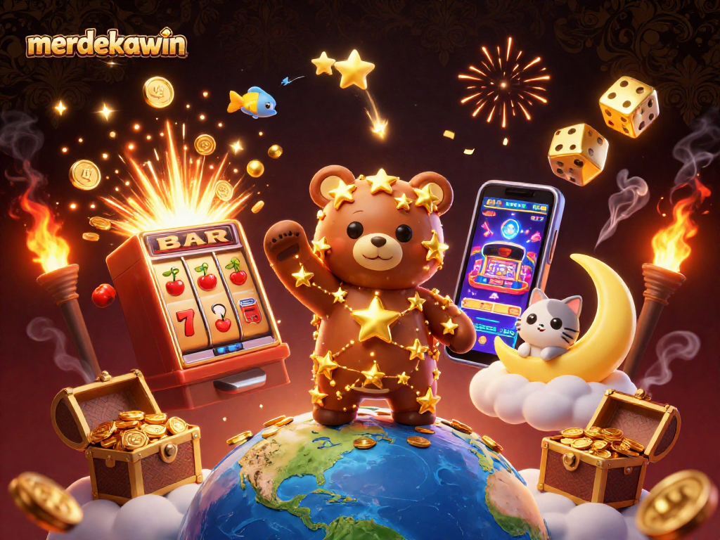 Menangkan jackpot di merdekawin dengan simbol keberuntungan dan mesin slot 3D yang spektakuler.