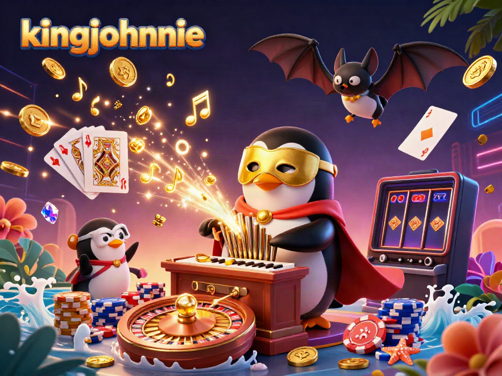 Experience the thrill of winning at kingjohnnie with dynamic casino action featuring gold coins and vibrant casino elements.
