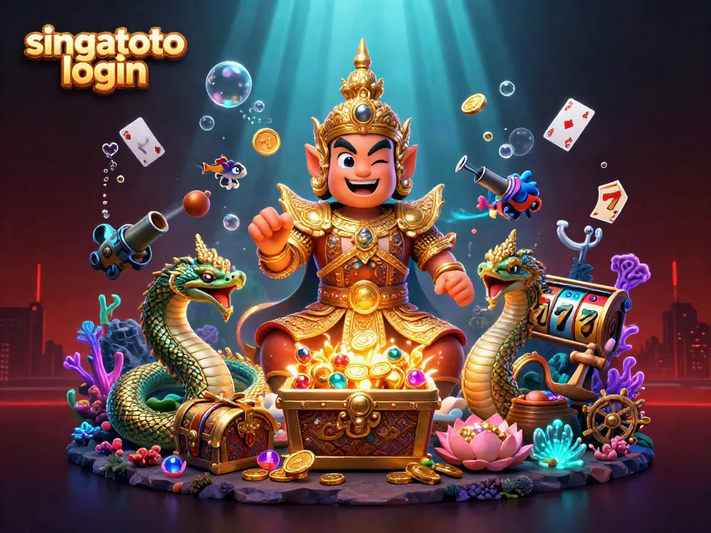 Experience thrilling gaming with the singatoto login as our golden guardian leads the way.