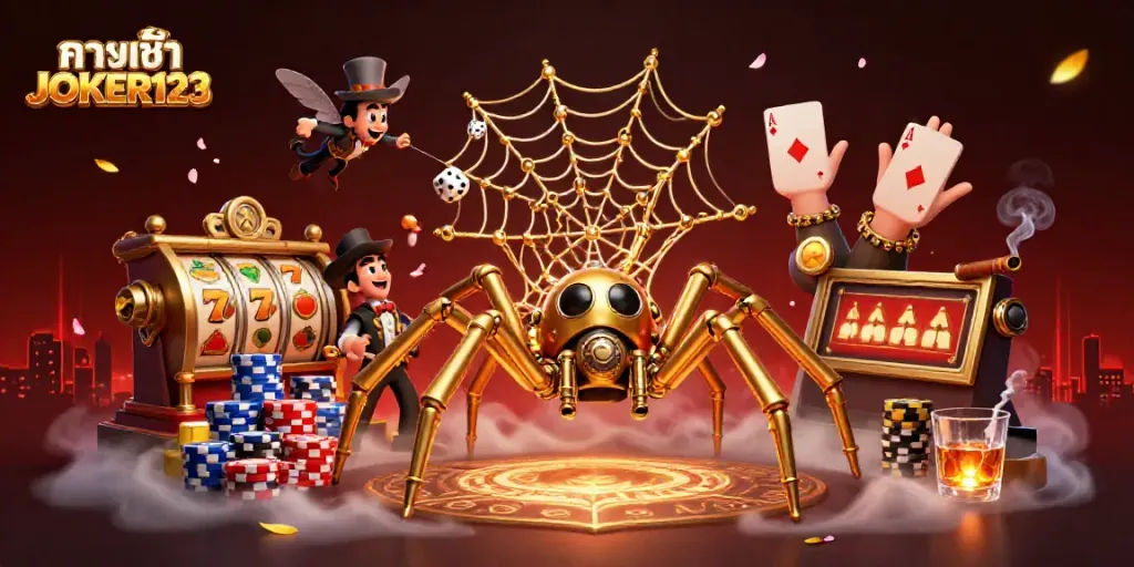 ทางเข้า JOKER123 พบกับเกมสล็อตออนไลน์ที่น่าตื่นตาตื่นใจและบรรยากาศคาสิโนสุดหรู