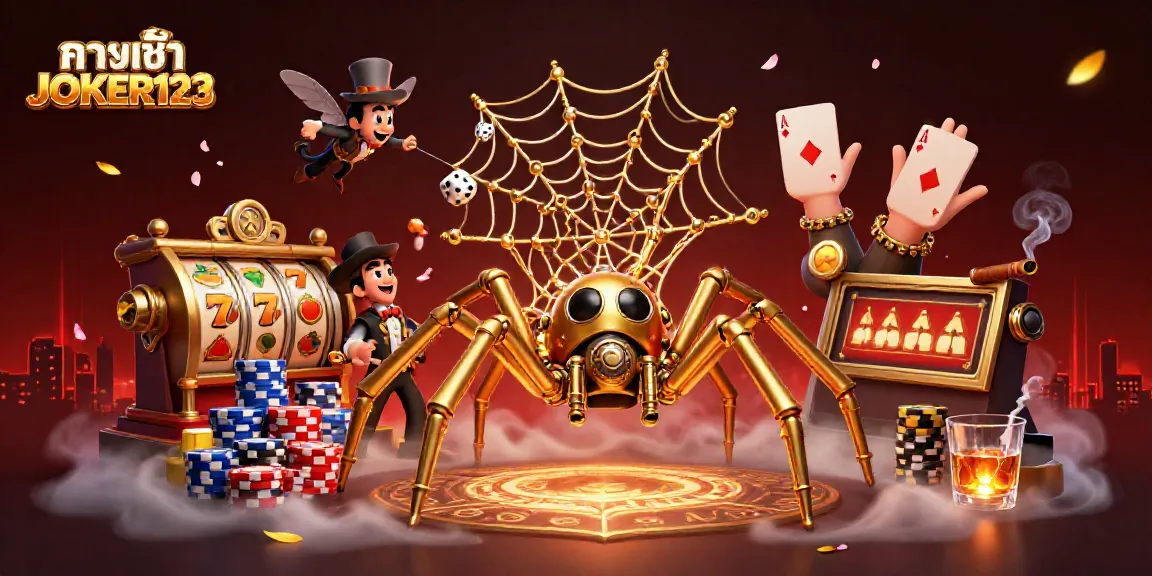 ทางเข้า JOKER123 พบกับเกมสล็อตออนไลน์ที่น่าตื่นตาตื่นใจและบรรยากาศคาสิโนสุดหรู