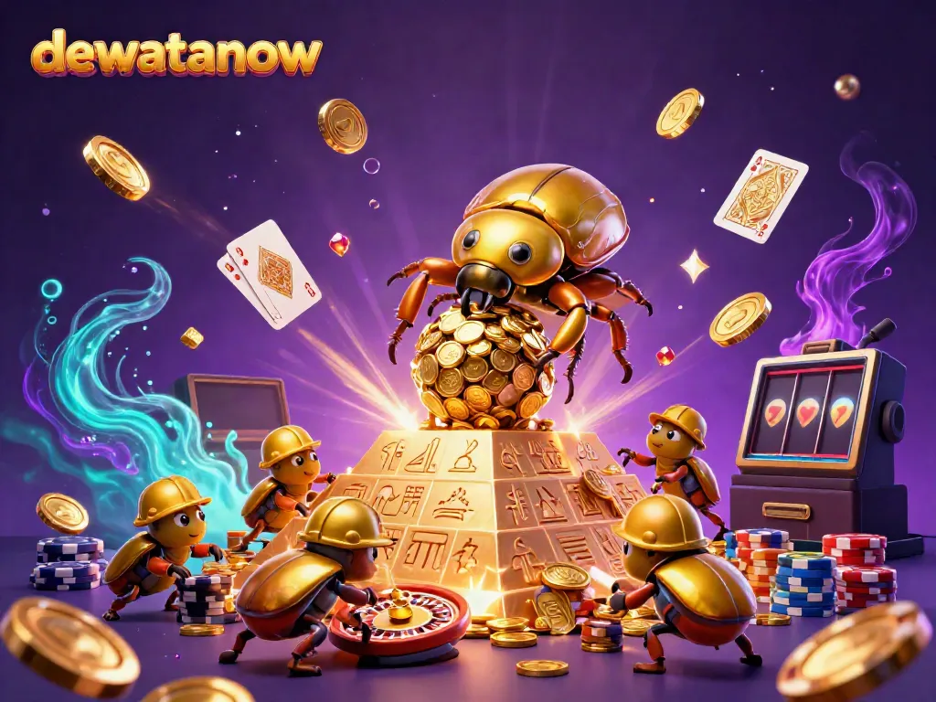 Menggulung koin emas di DEWATANOW live casino dengan dealer profesional untuk pengalaman nyata.