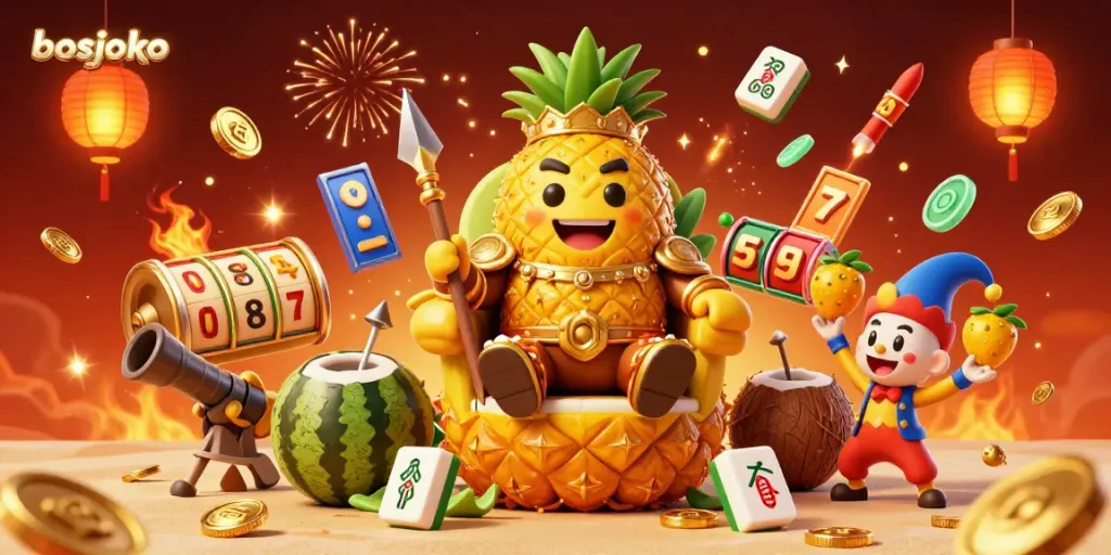 Engage with the vibrant bosjoko casino scene featuring lively characters and dynamic game elements.