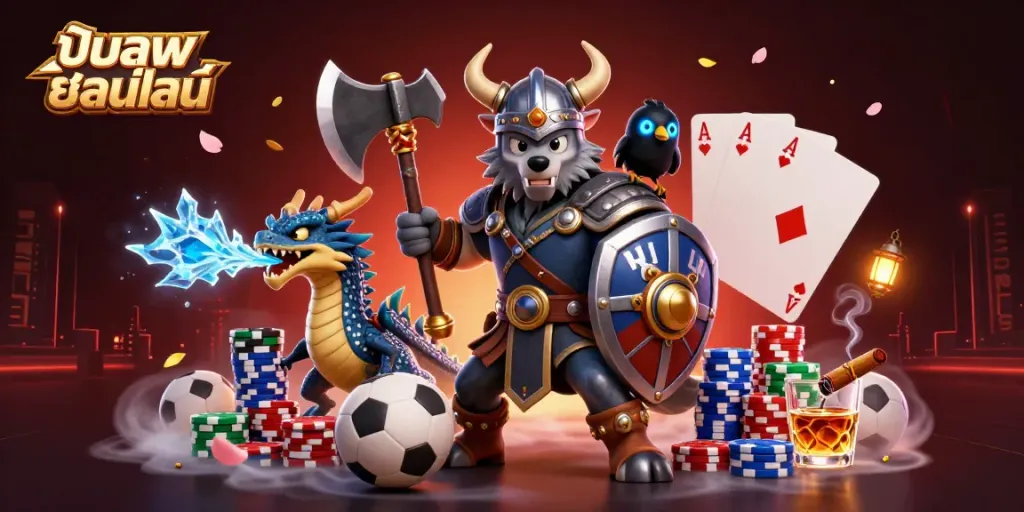 สนุกกับการพนันออนไลน์ แทงบอลออนไลน์ พร้อมเงินรางวัลมากมายในบรรยากาศที่ดื่มด่ำ