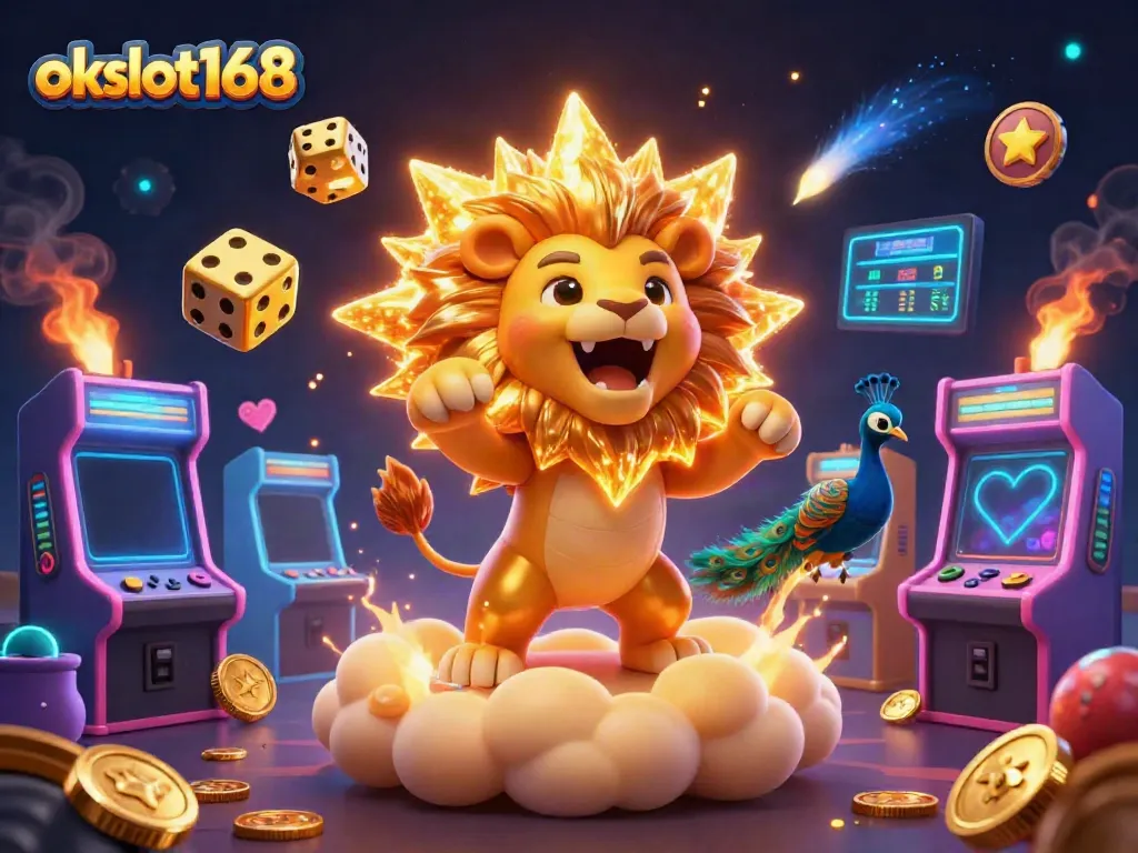 สัมผัสประสบการณ์สุดยอดของสล็อตออนไลน์กับ okslot168 และซันสิงโตในภาพ 3D