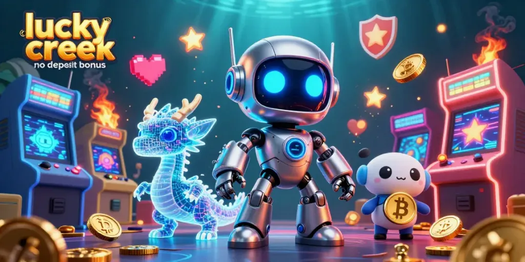 Engage with exciting games using the lucky creek no deposit bonus at a vibrant 3D casino.